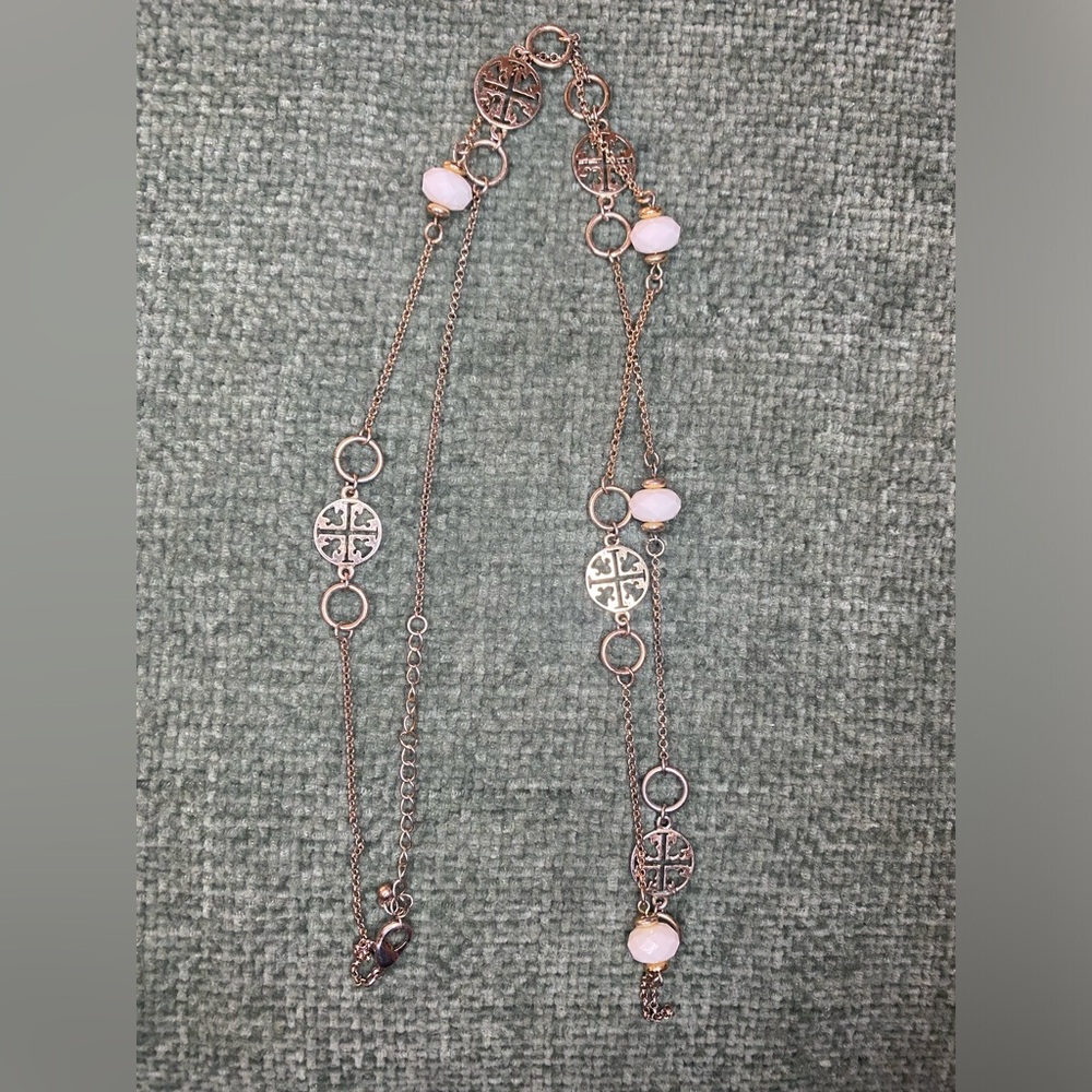 Elegant gold Tory Burch Women's Necklace